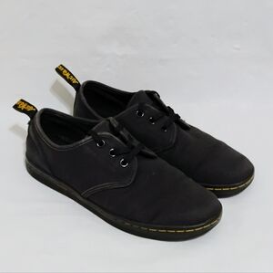 Women's Dr Martens Black SOHO Canvas Shoes Size 9